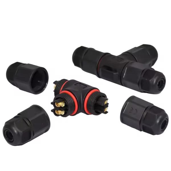 Rigoal M20 T X L Type L20  2 3 4 Pin Plastic Auto Power Outdoor Underwater Solar Industrial LED Waterproof Connector