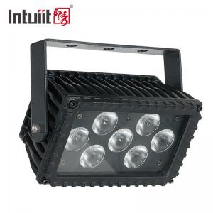 Quality Powerful 7x3W RGB LED Flood For Outdoor Church Building Facade Lighting Square for sale