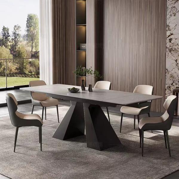 Simple Functional Dining Table Room Furniture Rectangular Table Modern Dining