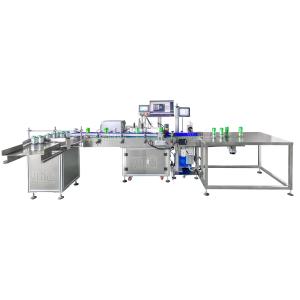 Quality Automatic Round Bottle Labeling Machine with Visual Camera Positioning for sale