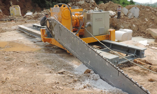Chain Saw Machine For Quarry Cutting