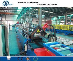 Custom Steel Door Frame Roll Forming Machine With PLC Control System