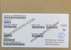 Quality AT45DB081E-SHN-T Memory IC Chip Non-Volatile Memory 8Mbit SPI Serial NOR Flash Memory for sale