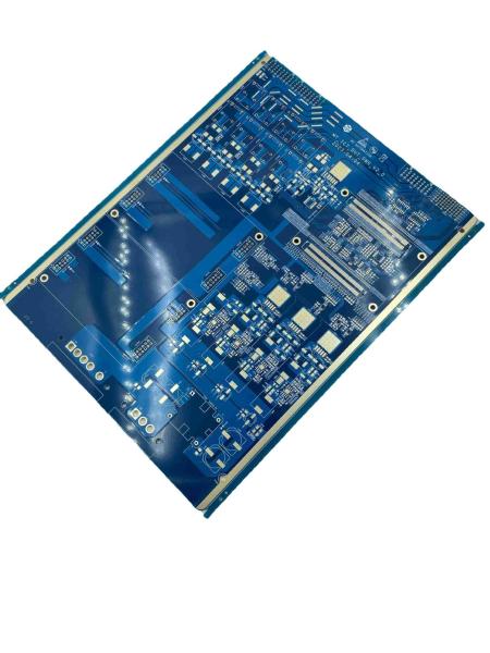 Buy Industrial Camera Multi-Layer PCB with Halogen-Free Blue Solder Mask and IPC-II Standard at wholesale prices