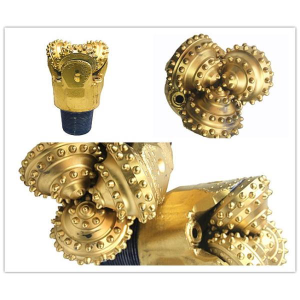 Customized Sizes Roller Cone Drill Bits Wear Resistance Prolonged Drilling