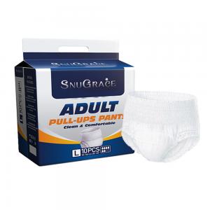 China Hospital Home Elder People Care Incontinence Underwear Adult Diapers Pants For Old Women Men on sale