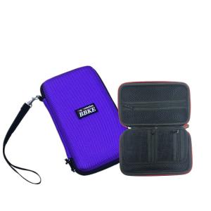 Buy cheap Purple EVA Carrying Case With Compartment / Nylon Zipper / Elastic Band from wholesalers