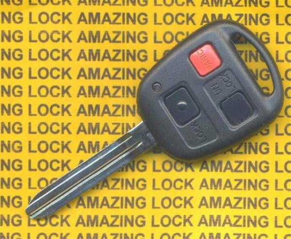 Buy toyota replacement auto remote control keys with high rigidity at wholesale prices