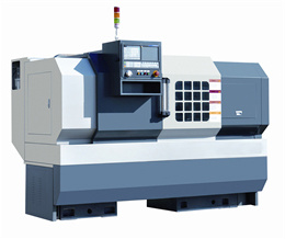 Flate Bed 400mm Cnc Metal Turning Lathe Horizontal ISO 9001 Hardway