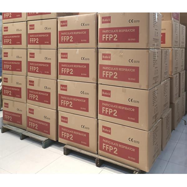 Male And Female Adults FFP2 Particulate Respirator Single Pack 50pcs/Box