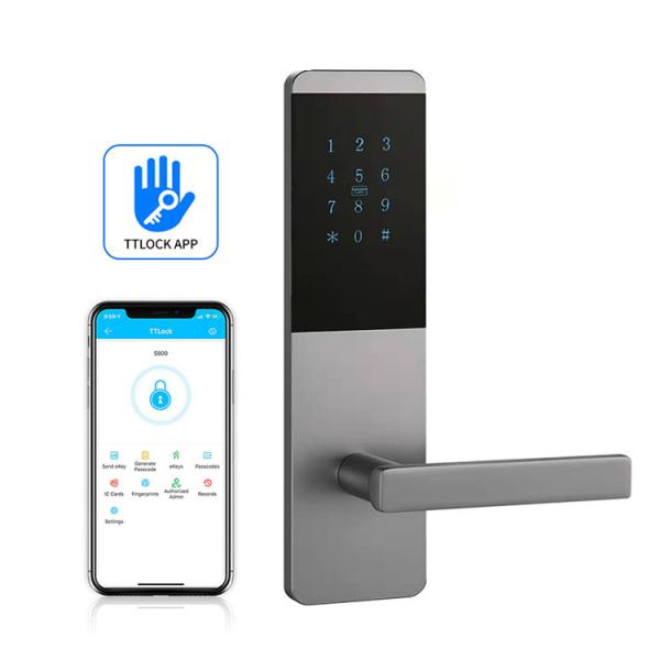 Buy Silver Color CE FCC mechanical door combination lock With App Control at wholesale prices