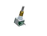 Rotary encoder EC11 double metal shaft 15 pulse incremental rotary encoder for