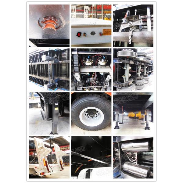 120 Tons Max Payload Drop Deck Lowboy Truck Trailers for Heavy Duty Transportation