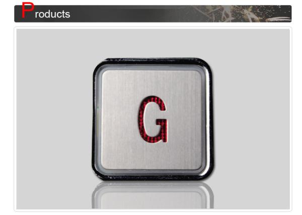 Buy Waterproof Illuminated Elevator Push Button With Good Touch Sense at wholesale prices