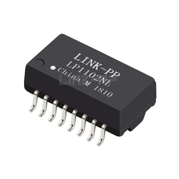 Buy Pulse H1260T Compatible LINK-PP LP1102NL 10/100 Base-T Lan Transformer Modules Single Port SMD 16PIN at wholesale prices