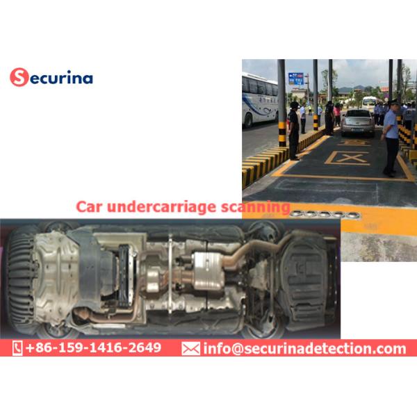 UVSS Fixed Model Under Vehicle Inspection System 24VDC Waterproof Anti Shock
