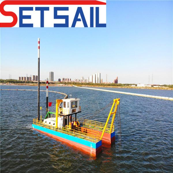 Hydraulic 8 Inch Cutter Suction Mud Dredger Used in River