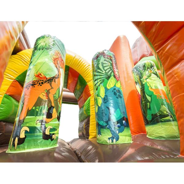 Blow Up Combo Car Jumper Inflatable Jumping Castle Bounce House With Slide