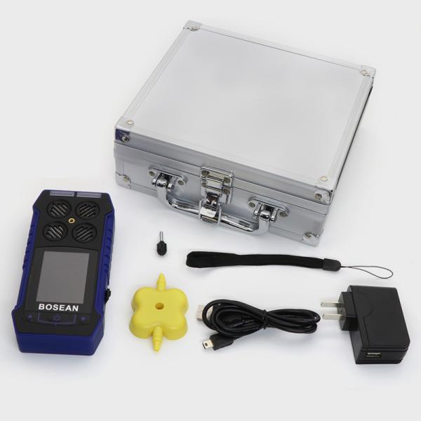 Buy LCD Screen Backlight 4 In 1 Gas Detector With Rechargeable Battery And Sound Light Alarm at wholesale prices