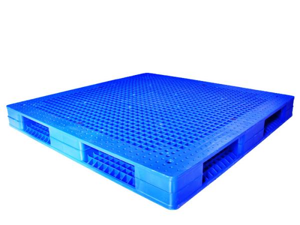 Buy Durable Blue Reusable Plastic Pallets With Virgin HDPE / Recycled PP at wholesale prices