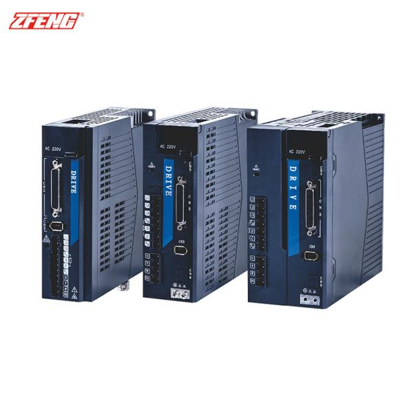 Buy ZF-D200 Series 0.1kw-4.5Kw Open Loop Servo Drive System Motor Controller PLC Control at wholesale prices