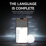 Smart AI Phone Assistant Language Voice Translator Bluetooth-Compatible 5.4 Real