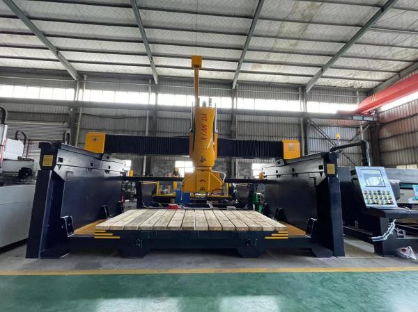 Buy 5 Axis CNC Bridge Cutting Machine For profiling shapes at wholesale prices