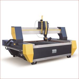 China 5 Axis Gantry Waterjet Tile Cutter Metal Stone Glass Aluminum Cutting Machine 37kw on sale