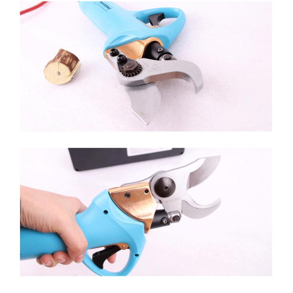 Swansoft 800g 3.0CM Electric Bypass Pruner Fruit Orchard Pruning Shear 36V 4AH