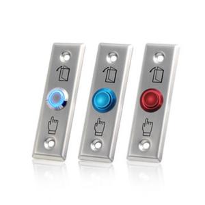 China Stainless Steel Access Control Exit Button Push Button Exit Switch With LED on sale