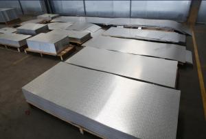 Quality Embossing Corrugated Aluminium Sheet Easy Process Weld Resistant To Rust for sale