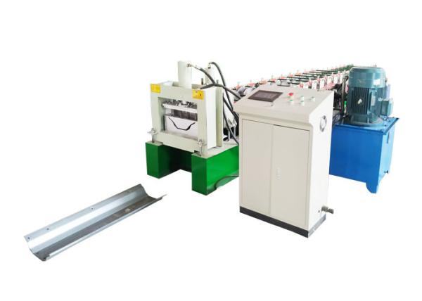 Buy Raw Material GI / PPGI Roof Bending Machine , Gutter Rolling Machine With Punching at wholesale prices