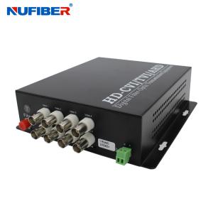China 8BNC Fiber Video Transmitter And Receiver 1 Year Warranty on sale