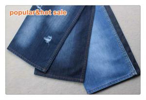 Quality Apparel Jeans Indigo Blue Stiff Hand 100 Cotton Denim Fabric Jean Material 12 Oz for sale