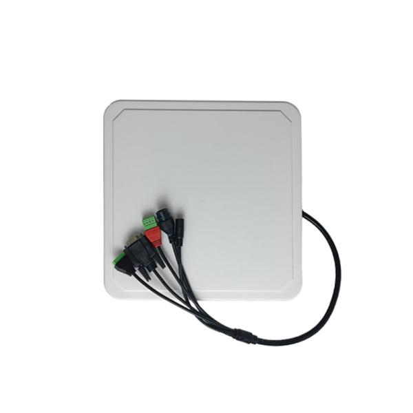Inside 9dBic Antenna Long Range UHF Integrated RFID Reader >800times/s for Vehicle