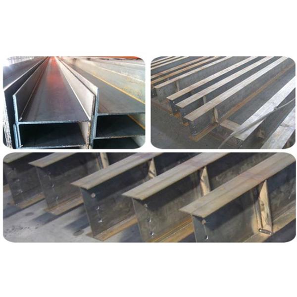 Gantry Cantilever H Beam Welding Machine , Cross Beam Automatic Beam Welding Line