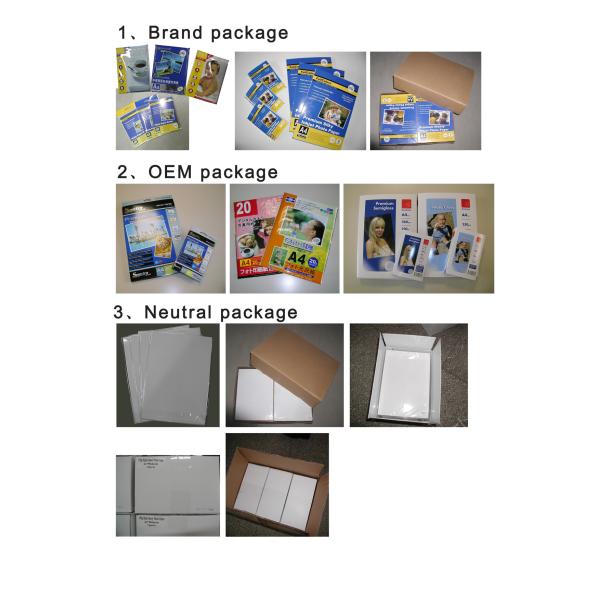 150gsm Enhanced Adhesive Synthetic Paper , Inkjet Printing White Banner Paper Roll