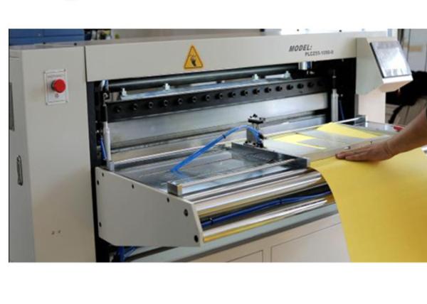 Buy Computer Control Paper Filter Pleat Making Machine 100mm at wholesale prices
