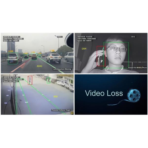 4G GPS Wifi DSM System Anti Nap Distraction Fatigue Sensor For Driver Safety Eye In Spanish Portuguese Turkish