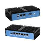 Celeron Router Mini Computer With DDR4 16GB RAM Fanless Cooling Method