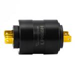 6 Circuits Slip Ring Brushless Pin Connection With 0-300rpm Operating Speed