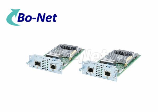 Buy NIM 2MFT T1 E1 Cisco Interface Card , Trunk Voice / Clear Channel Cisco T1 E1 Card at wholesale prices