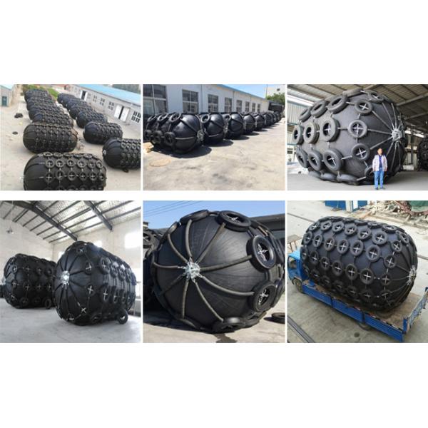 ISO17357-1:2014 Yokohama Rubber Fender Mooring 80kPa 4.5M