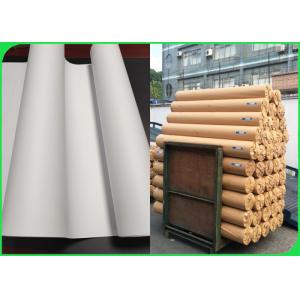 China 45g 50g CAD Plotter Paper Pattern Drawing Uncoated Paper Roll on sale