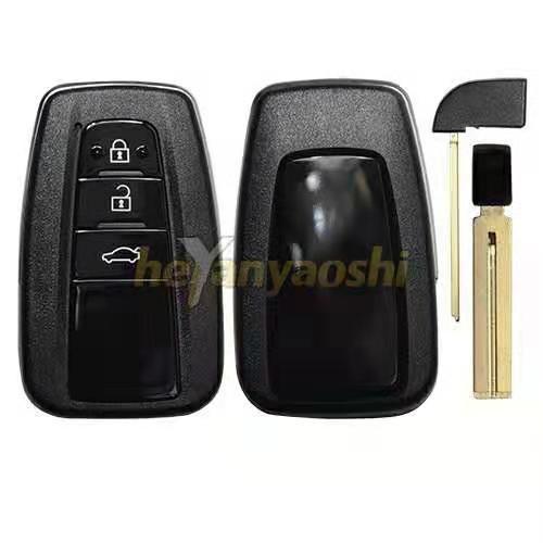 Buy Smart Key Shell Replapcement Remote Key Case 3 Buttons for Toyota Prius With Emergency Key at wholesale prices
