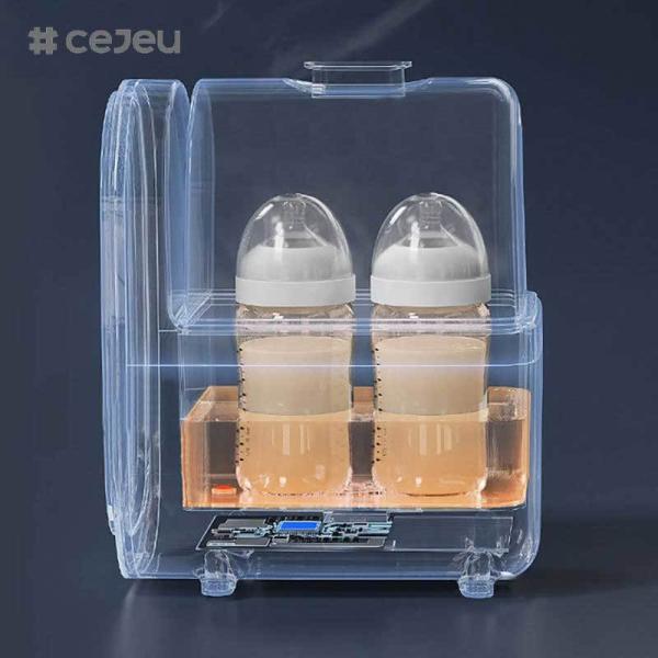 CJ-YY-ODI-NNQ19/19B KINTEX V-Coool Portable Custom Logo Food Milk Warmer Double Baby Bottle Warmer With Sterilizer