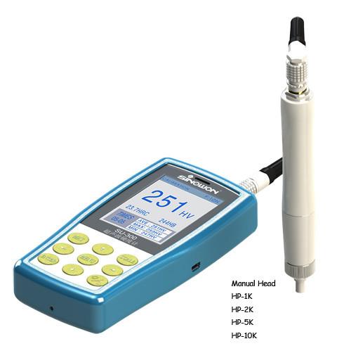 Buy Manual Head Ultrasonic Hardness Tester , Metal Hardness Testing Machine 2S Fast Loading at wholesale prices