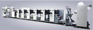 China Automatic Flexo Printing Machine with Servo Motor gloss lamination roll label printing machine on sale
