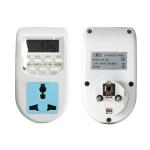 220V-240V Timer Programmable Electronic Timer Socket Digital Timer EU Plug