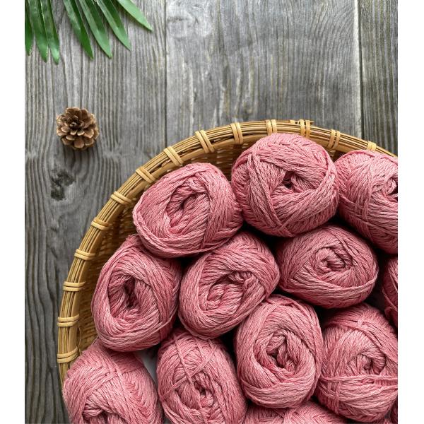Breathable Blended Linen Cotton Yarn For Knitting Antibacterial